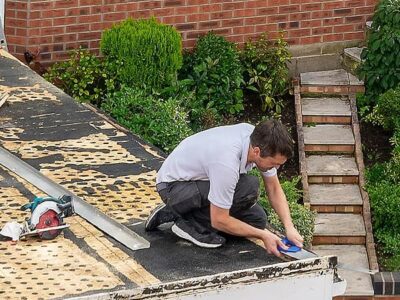 Flat roof extension Amersham